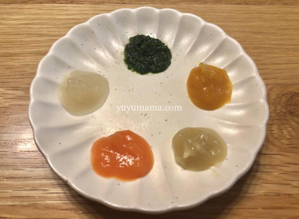 1口分の離乳食