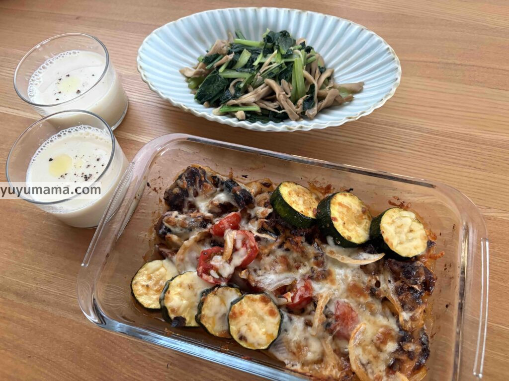 イワシのトマトチーズ焼き