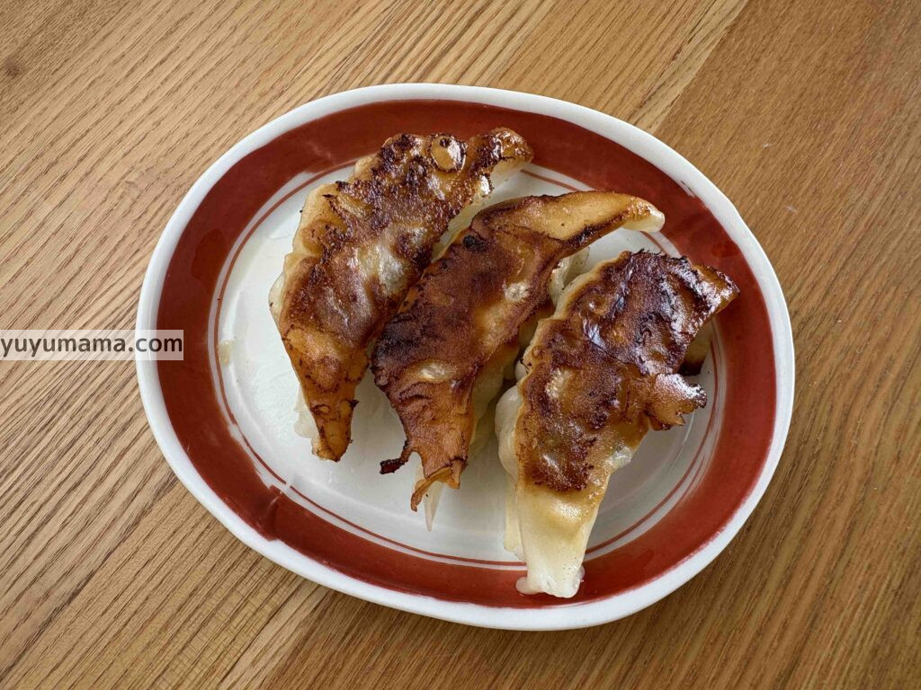 餃子調理後