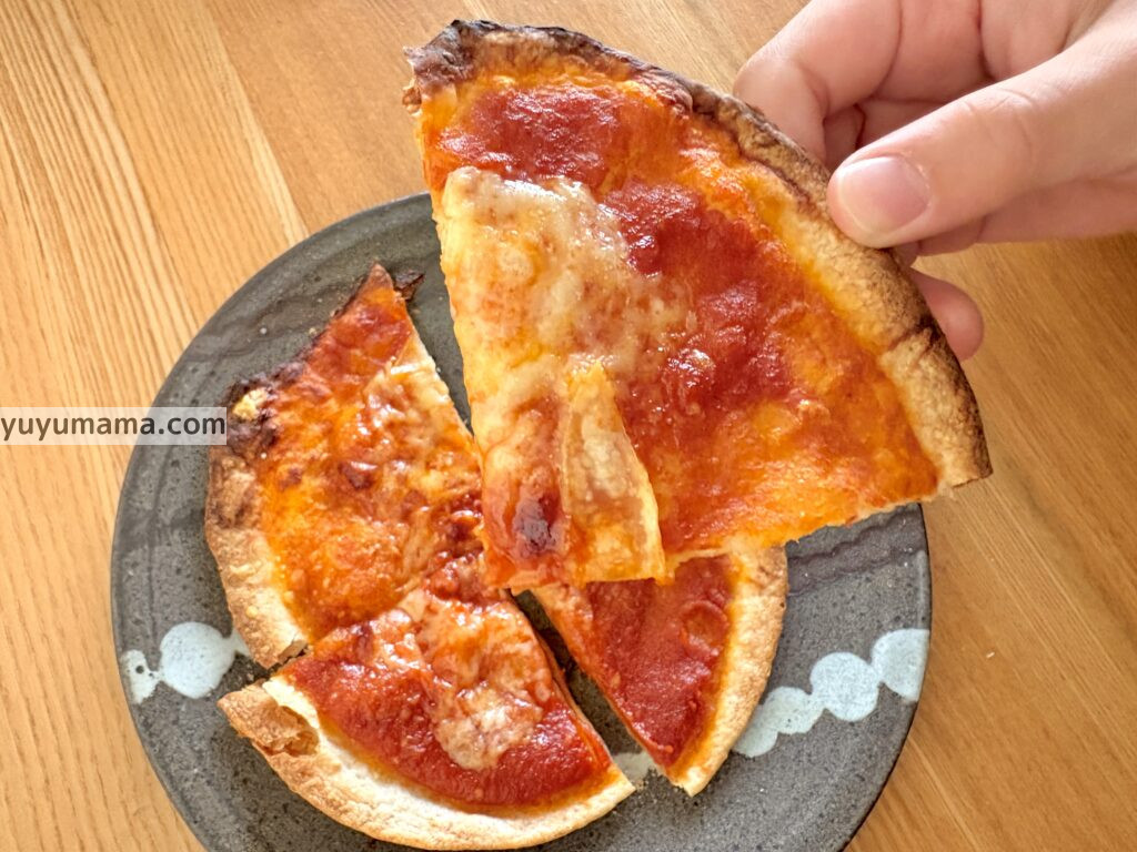 チーズとトマトのお子さまマルゲリータ